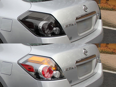 altima (sedan) Before and After Smoked Taillights