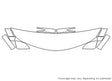 altima Avery Dennison Clear Bra Hood Precut PPF Diagram