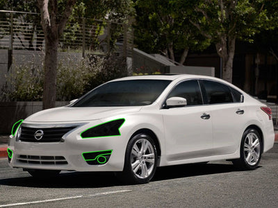 nissan altima 2013-2015 (sedan) Headlight Tint Location