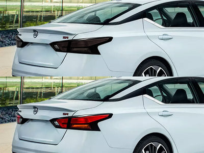 altima Before and After Smoked Taillights