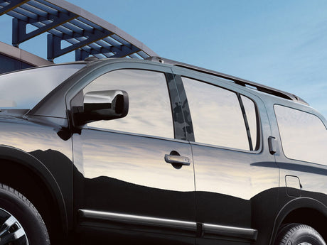 nissan armada 2005-2015 Camo Pillar Cover Diagram