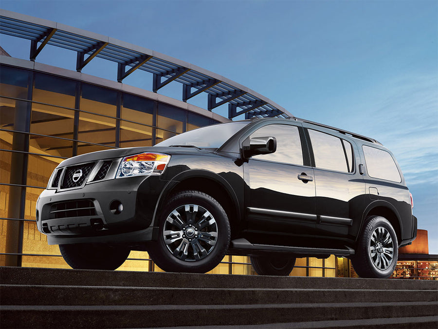 nissan armada 2005-2015 Carbon Fiber Pillar Trim