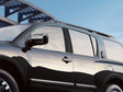 nissan armada 2005-2015 Gloss Black Pillar Cover Diagram