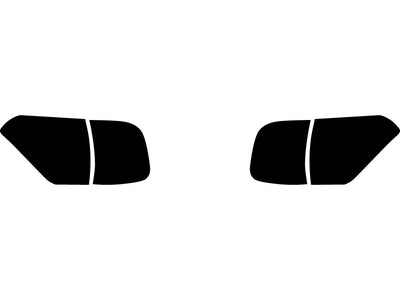 armada Precut Tail Light Tint Diagram
