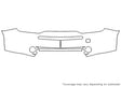 cube Avery Dennison Clear Bra Bumper Precut PPF Diagram