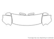 cube 3M Clear Bra Hood Precut PPF Diagram