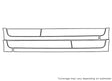 cube Avery Dennison Clear Bra Door Cup Precut PPF Diagram
