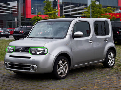 nissan cube 2009-2014 Headlight Protection Installation Location
