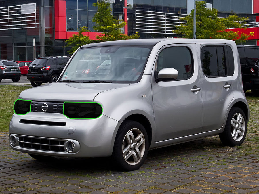 nissan cube 2009-2014 Headlight Tint Location