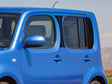 nissan cube 2009-2014 Brushed Aluminum Black Pillar Cover Diagram