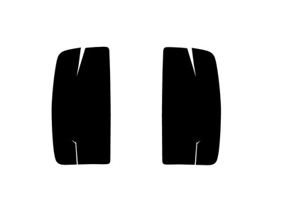 frontier Precut Tail Light Tint Diagram