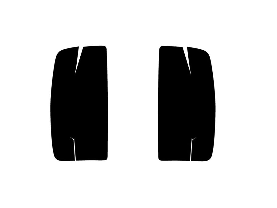 frontier Precut Tail Light Tint Diagram