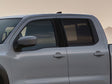 nissan frontier 2005-2023 (crew cab) Brushed Aluminum Black Pillar Cover Diagram