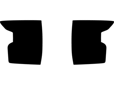 frontier Precut Tail Light Tint Diagram