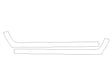 frontier 3M Clear Bra Door Cup Precut PPF Diagram