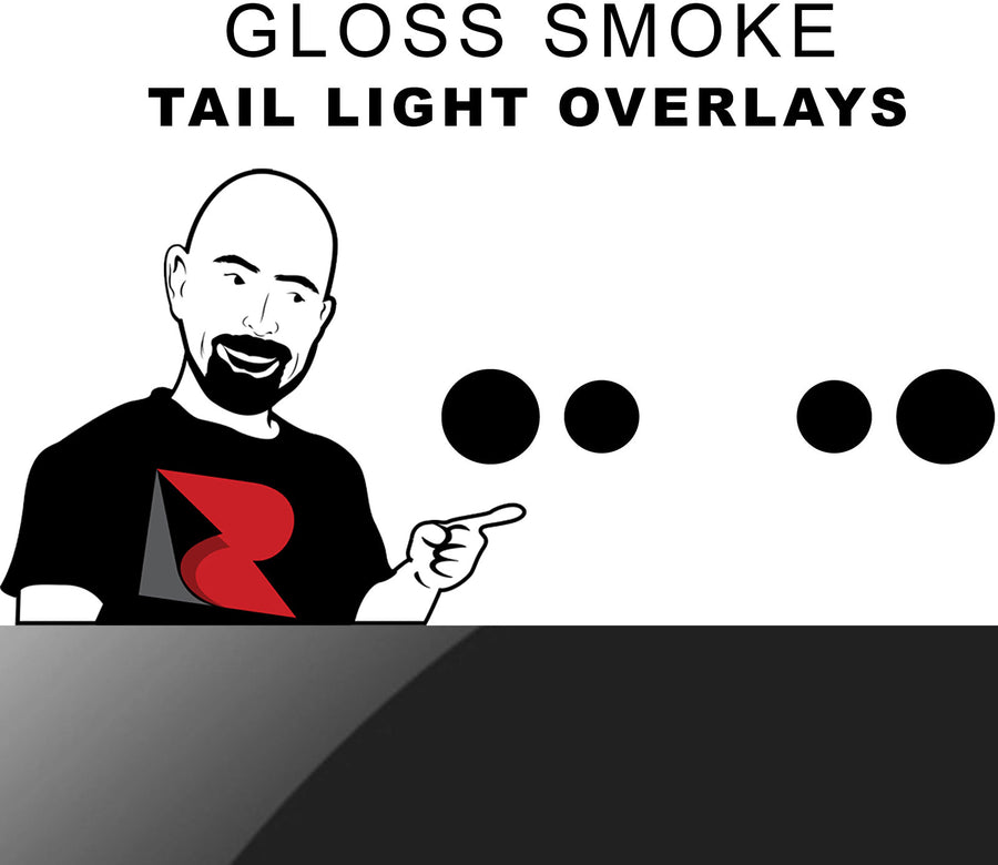 gt-r Precut Tail Light Tint Diagram