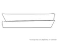 gt-r 3M Clear Bra Door Cup Precut PPF Diagram