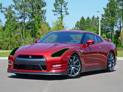 nissan gt-r 2009-2016 Headlight Tint Location