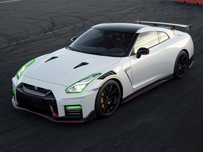 nissan gt-r 2017-2020 Headlight Protection Installation Location