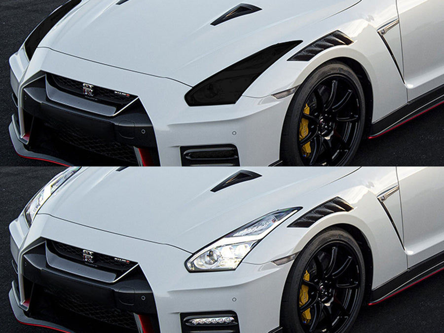 nissan gt-r 2017-2020 Headlight Tint Appearance