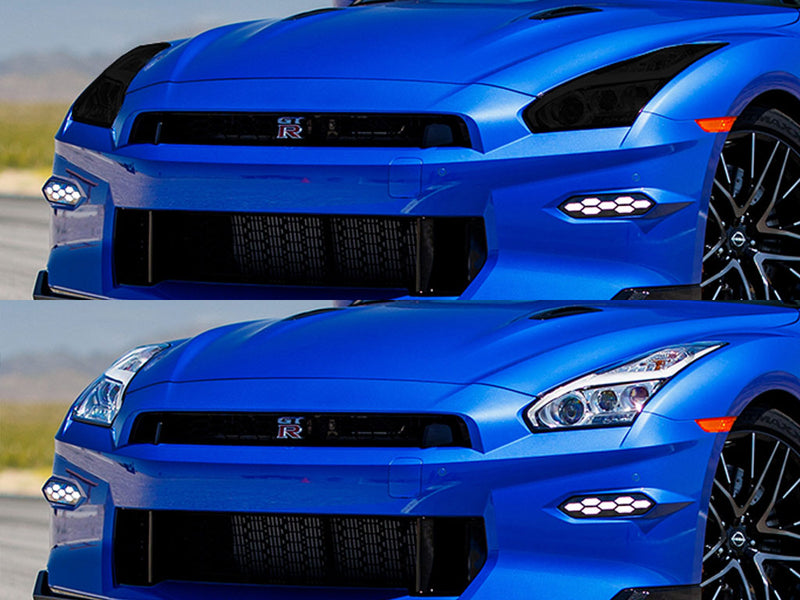nissan gt-r 2023-2024 Headlight Tint Appearance