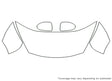 juke 3M Clear Bra Hood Precut PPF Diagram