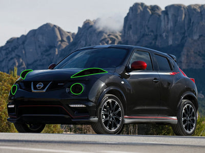 nissan juke 2011-2014 Headlight Tint Location