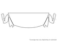 juke Avery Dennison Clear Bra Hood Precut PPF Diagram