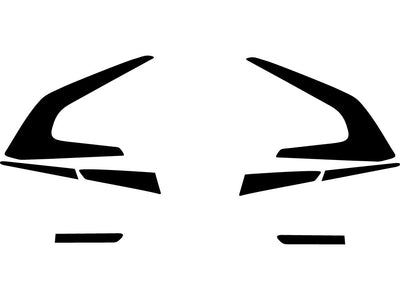 leaf Precut Tail Light Tint Diagram