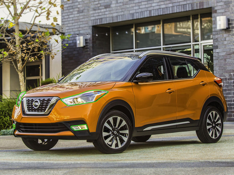 nissan kicks 2018-2020 Headlight Protection Installation Location