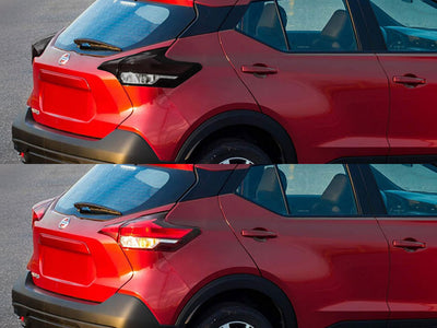 kicks Before and After Smoked Taillights