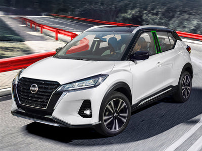 nissan kicks 2018-2024 Pillar Post Trim Installation Location