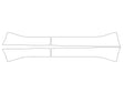kicks Avery Dennison Clear Bra Door Cup Precut PPF Diagram