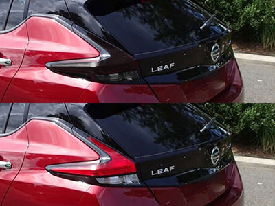 leaf Before and After Smoked Taillights