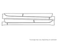 leaf 3M Clear Bra Door Cup Precut PPF Diagram