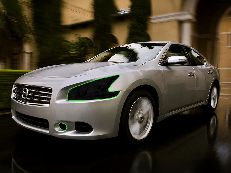 nissan maxima 2007-2008 Headlight Tint Location