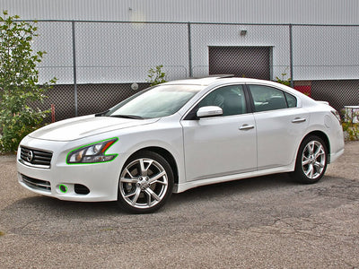 nissan maxima 2009-2014 Headlight Protection Installation Location