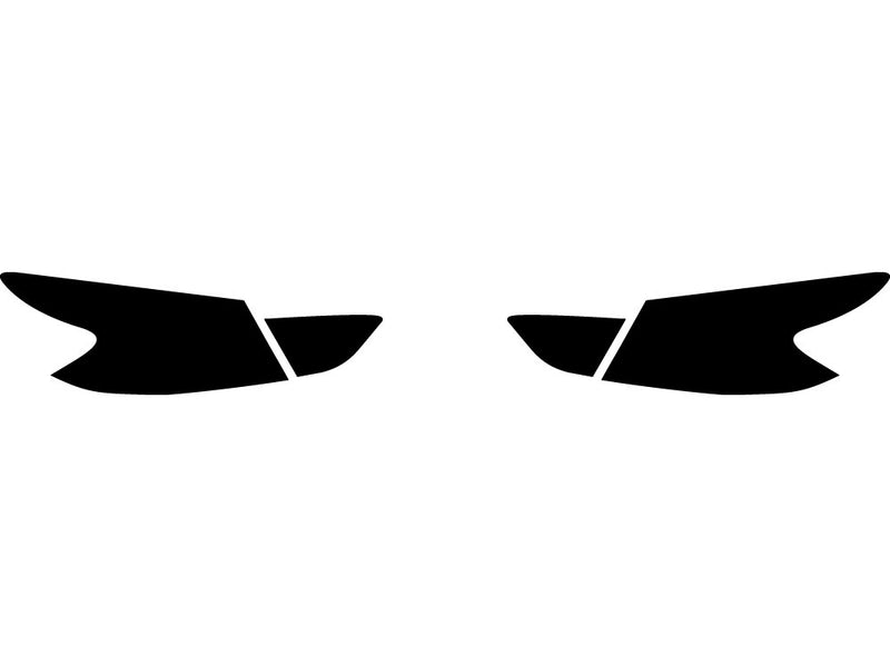 maxima Precut Tail Light Tint Diagram
