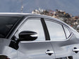 nissan maxima 2016-2023 Brushed Aluminum Black Pillar Cover Diagram