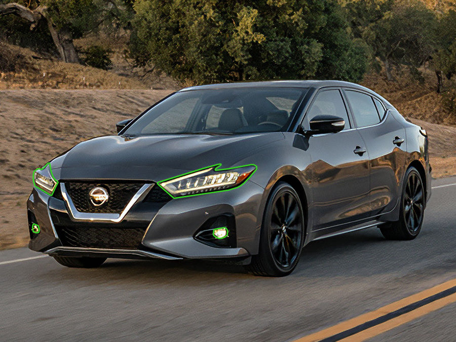 nissan maxima 2019-2023 Headlight Protection Installation Location
