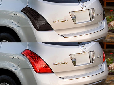 murano Before and After Smoked Taillights