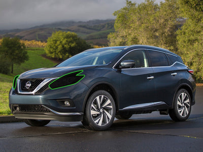 nissan murano 2015-2018 Headlight Tint Location