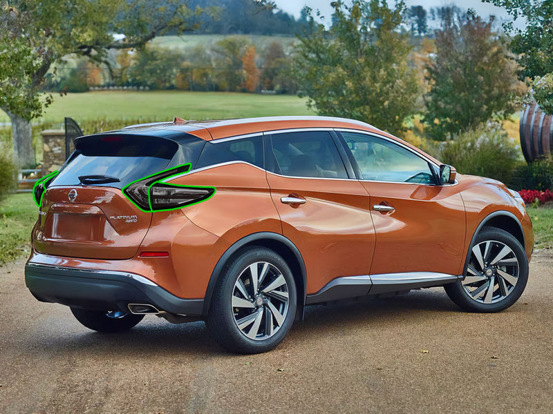 murano Tail Light Tint Installation Points