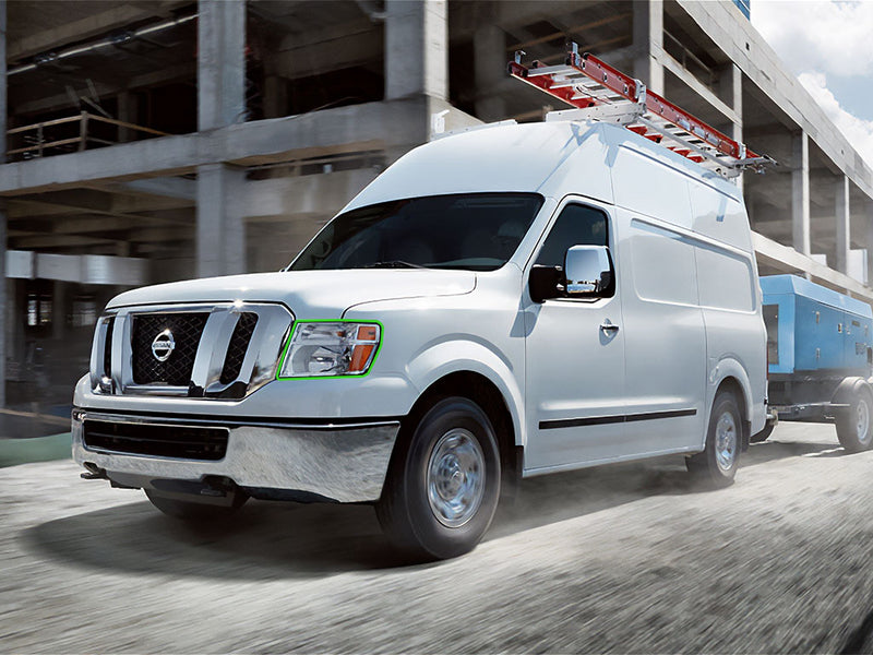 nissan nv nv3500 2012-2021 Headlight Protection Installation Location