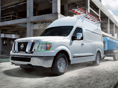nissan nv nv3500 2012-2021 Headlight Protection Installation Location