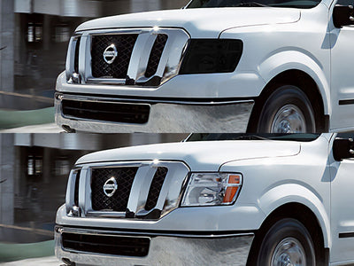 nissan nv3500 2012-2021 Headlight Tint Appearance