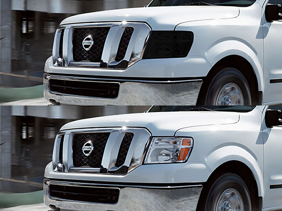 nissan nv3500 2012-2021 Headlight Tint Appearance