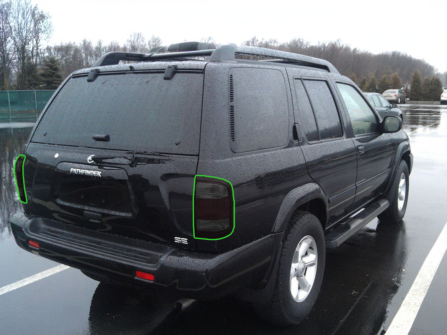 pathfinder Tail Light Tint Installation Points