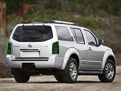 pathfinder Tail Light Tint Installation Points