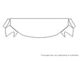 pathfinder Avery Dennison Clear Bra Hood Precut PPF Diagram